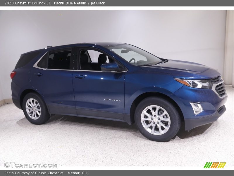 Pacific Blue Metallic / Jet Black 2020 Chevrolet Equinox LT