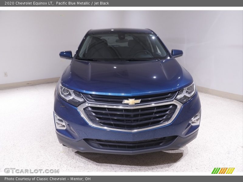 Pacific Blue Metallic / Jet Black 2020 Chevrolet Equinox LT