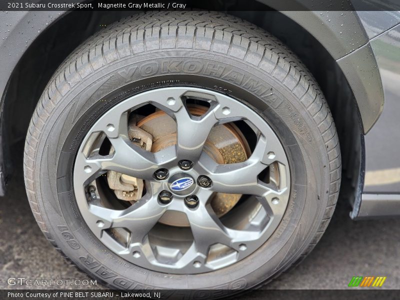 Magnetite Gray Metallic / Gray 2021 Subaru Crosstrek Sport