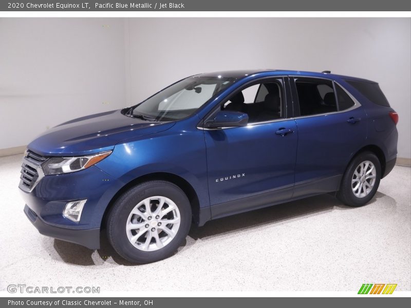 Pacific Blue Metallic / Jet Black 2020 Chevrolet Equinox LT