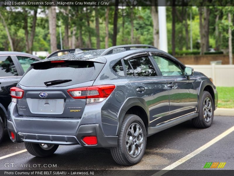 Magnetite Gray Metallic / Gray 2021 Subaru Crosstrek Sport