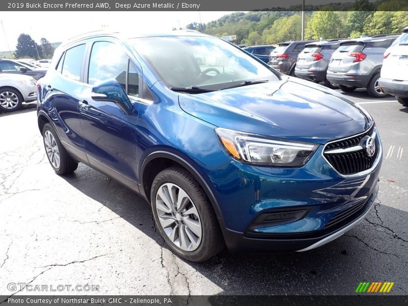 Deep Azure Metallic / Ebony 2019 Buick Encore Preferred AWD