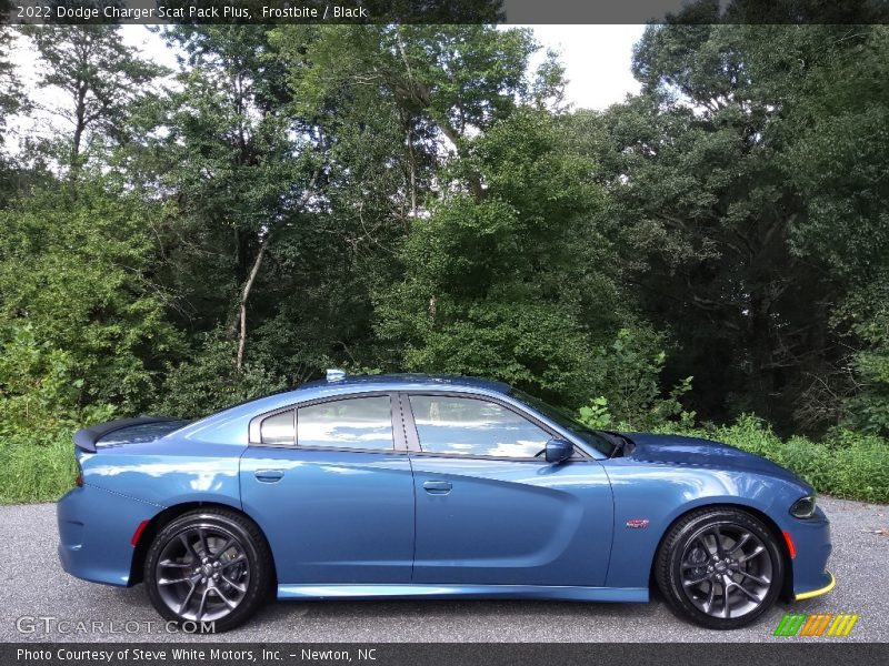 Frostbite / Black 2022 Dodge Charger Scat Pack Plus