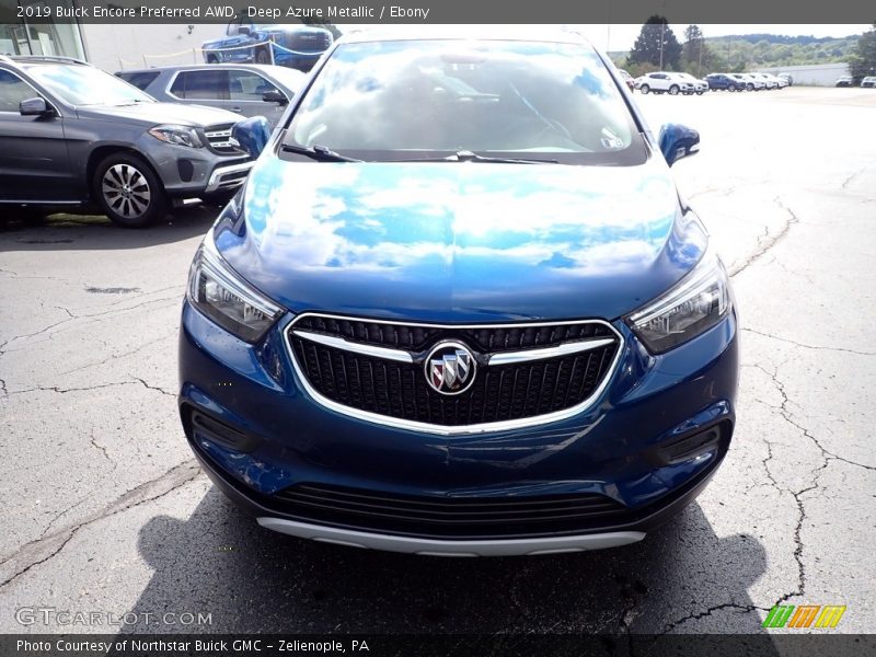 Deep Azure Metallic / Ebony 2019 Buick Encore Preferred AWD