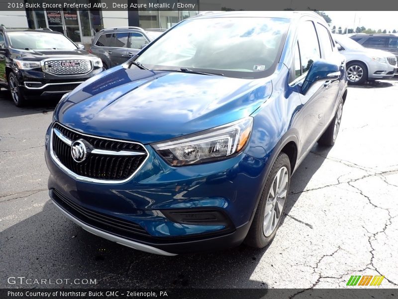 Deep Azure Metallic / Ebony 2019 Buick Encore Preferred AWD