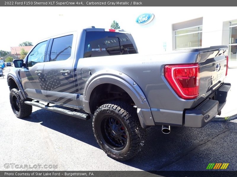Carbonized Gray Metallic / Black 2022 Ford F150 Sherrod XLT SuperCrew 4x4
