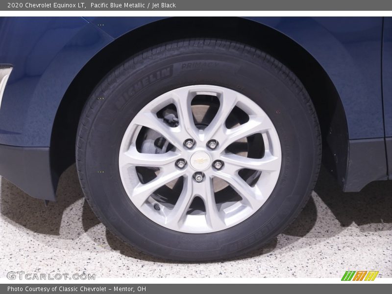 Pacific Blue Metallic / Jet Black 2020 Chevrolet Equinox LT