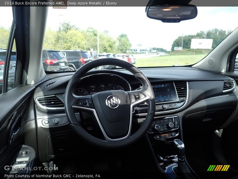 Deep Azure Metallic / Ebony 2019 Buick Encore Preferred AWD