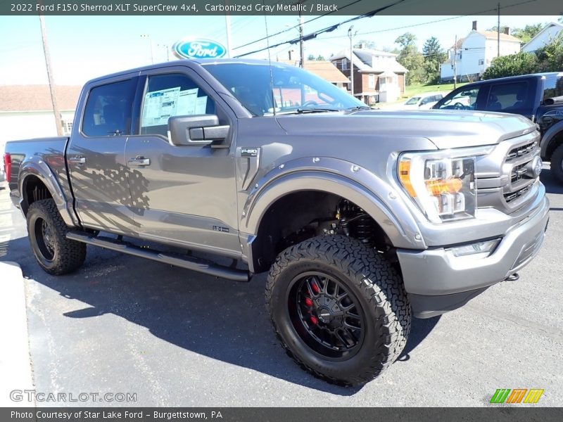 Carbonized Gray Metallic / Black 2022 Ford F150 Sherrod XLT SuperCrew 4x4