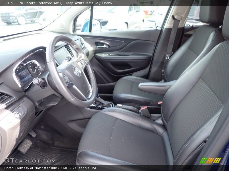 Deep Azure Metallic / Ebony 2019 Buick Encore Preferred AWD
