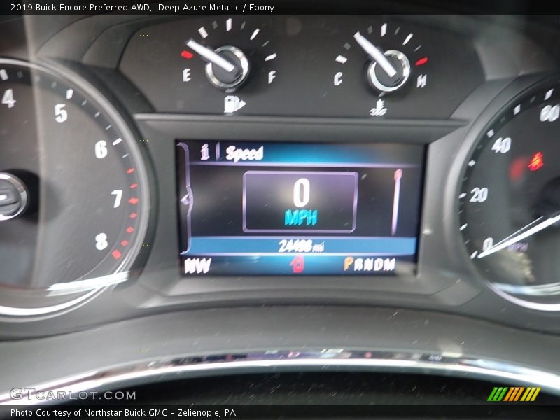 Deep Azure Metallic / Ebony 2019 Buick Encore Preferred AWD