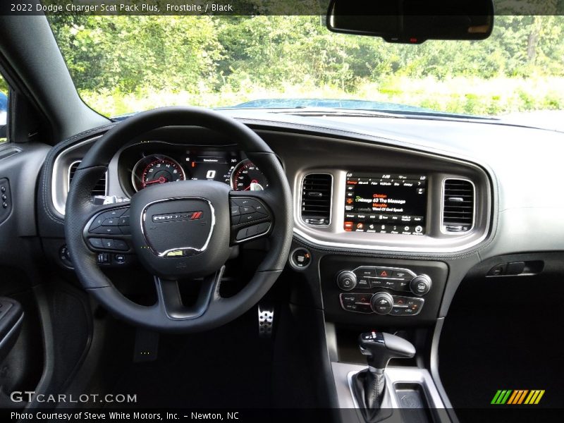 Frostbite / Black 2022 Dodge Charger Scat Pack Plus