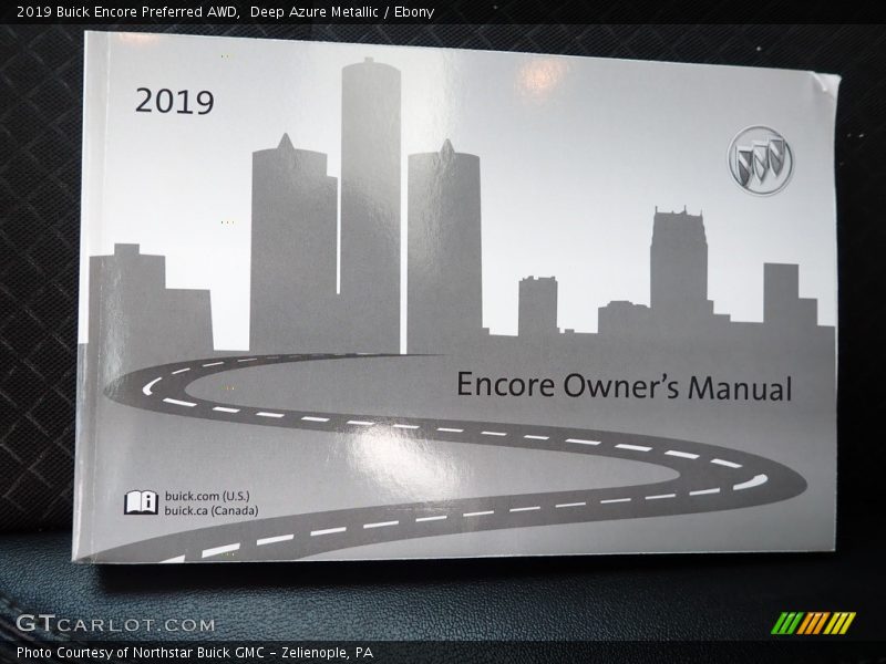 Deep Azure Metallic / Ebony 2019 Buick Encore Preferred AWD