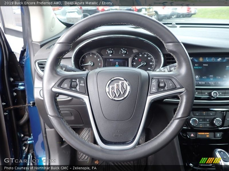 Deep Azure Metallic / Ebony 2019 Buick Encore Preferred AWD