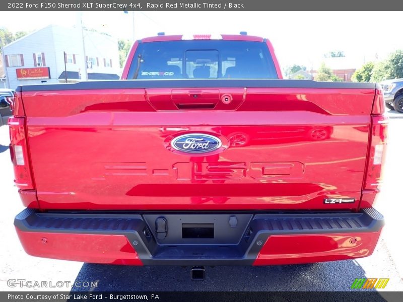 Rapid Red Metallic Tinted / Black 2022 Ford F150 Sherrod XLT SuperCrew 4x4