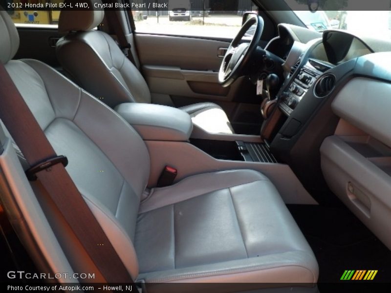 Crystal Black Pearl / Black 2012 Honda Pilot EX-L 4WD