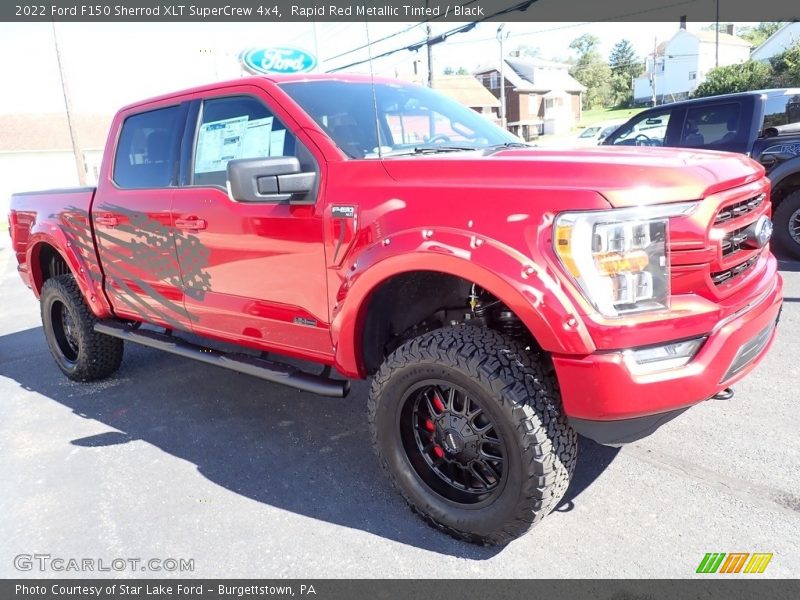 Front 3/4 View of 2022 F150 Sherrod XLT SuperCrew 4x4