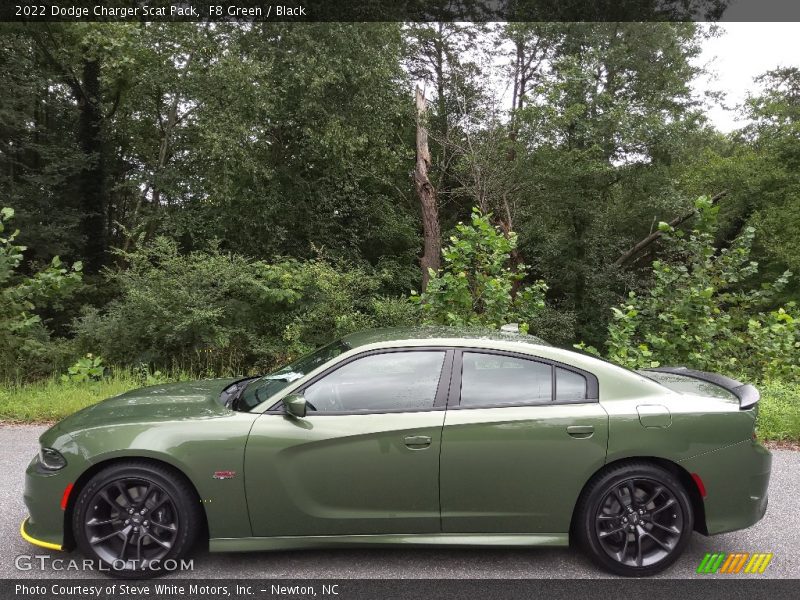 F8 Green / Black 2022 Dodge Charger Scat Pack