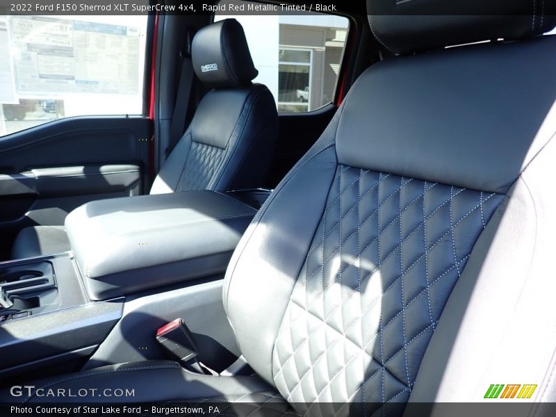 Front Seat of 2022 F150 Sherrod XLT SuperCrew 4x4