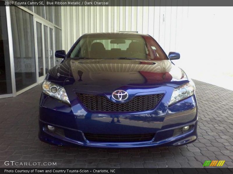 Blue Ribbon Metallic / Dark Charcoal 2007 Toyota Camry SE