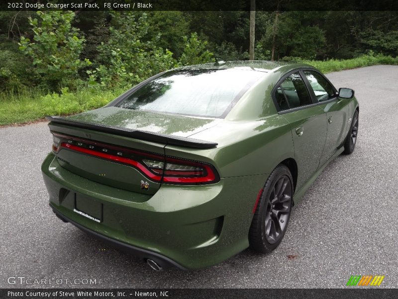 F8 Green / Black 2022 Dodge Charger Scat Pack