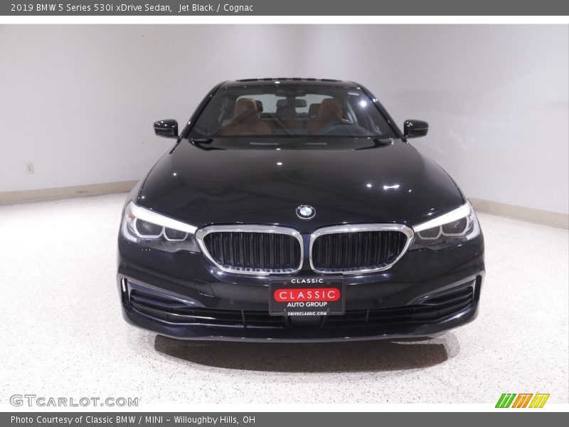 Jet Black / Cognac 2019 BMW 5 Series 530i xDrive Sedan