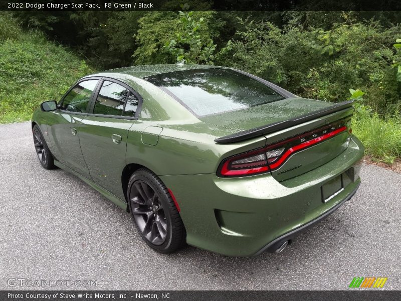 F8 Green / Black 2022 Dodge Charger Scat Pack