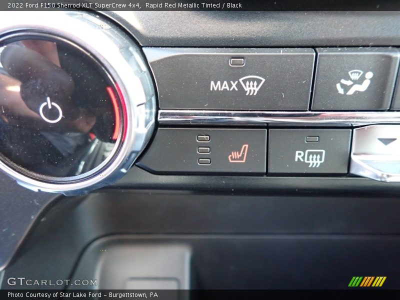 Rapid Red Metallic Tinted / Black 2022 Ford F150 Sherrod XLT SuperCrew 4x4