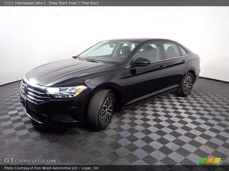 Deep Black Pearl / Titan Black 2021 Volkswagen Jetta S