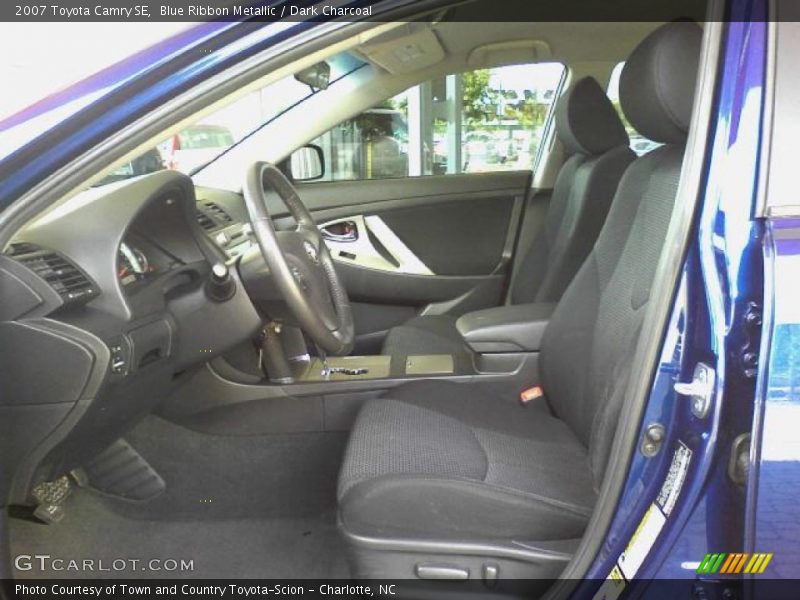 Blue Ribbon Metallic / Dark Charcoal 2007 Toyota Camry SE