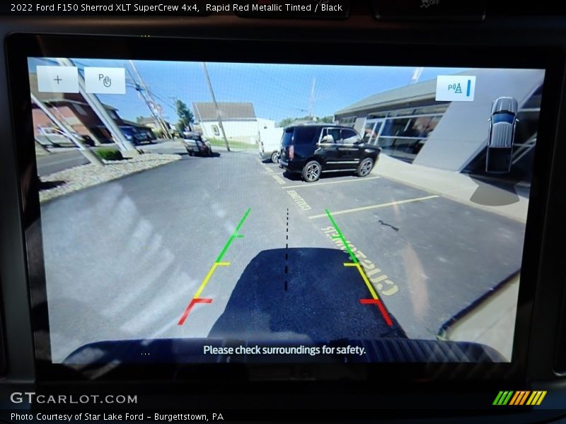 Rapid Red Metallic Tinted / Black 2022 Ford F150 Sherrod XLT SuperCrew 4x4