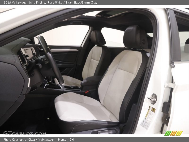 Front Seat of 2019 Jetta R-Line