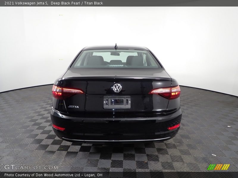 Deep Black Pearl / Titan Black 2021 Volkswagen Jetta S