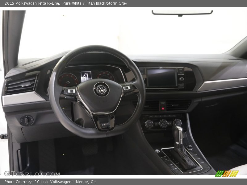 Dashboard of 2019 Jetta R-Line