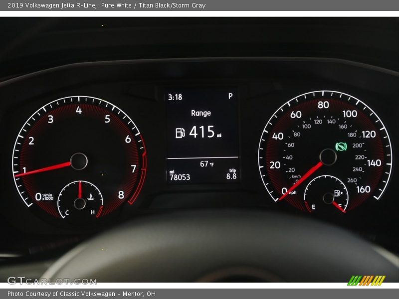  2019 Jetta R-Line R-Line Gauges