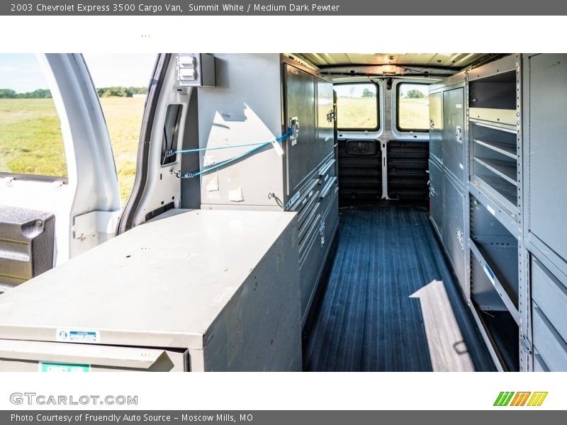 Summit White / Medium Dark Pewter 2003 Chevrolet Express 3500 Cargo Van