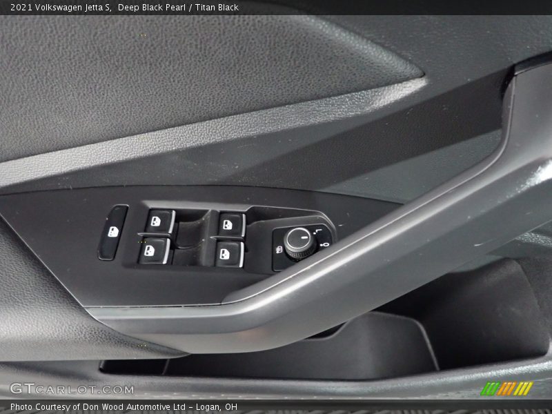 Deep Black Pearl / Titan Black 2021 Volkswagen Jetta S