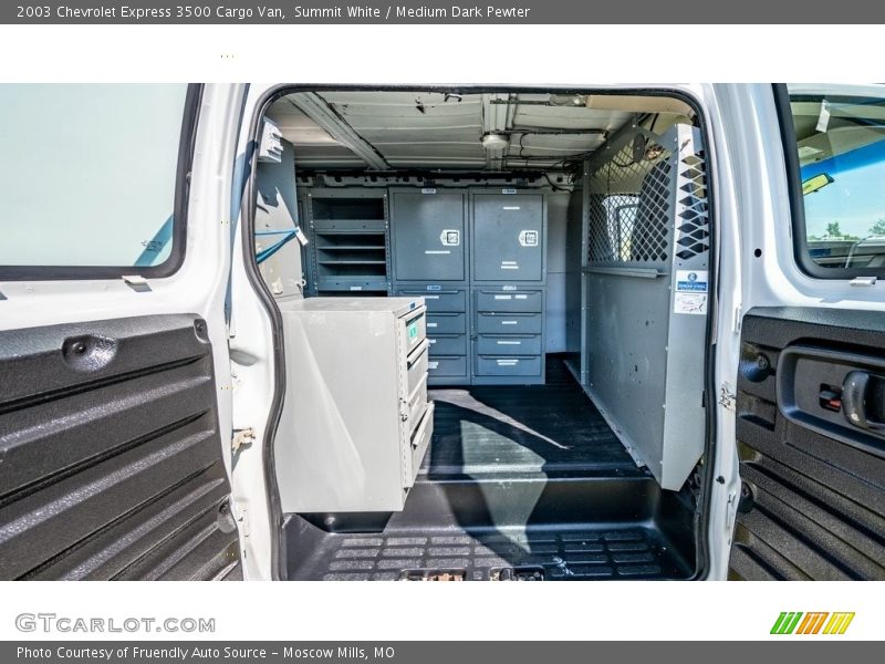 Summit White / Medium Dark Pewter 2003 Chevrolet Express 3500 Cargo Van