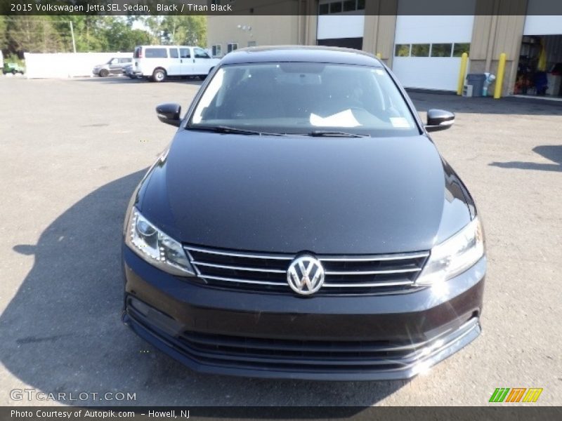 Black / Titan Black 2015 Volkswagen Jetta SEL Sedan
