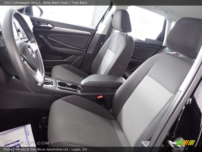 Deep Black Pearl / Titan Black 2021 Volkswagen Jetta S