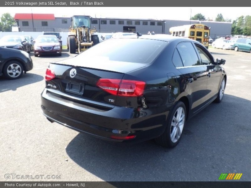 Black / Titan Black 2015 Volkswagen Jetta SEL Sedan