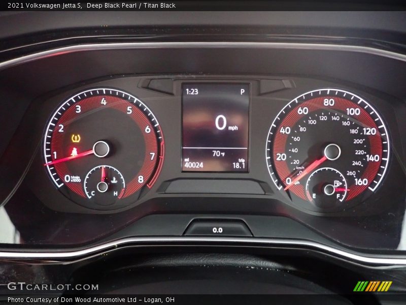 Deep Black Pearl / Titan Black 2021 Volkswagen Jetta S