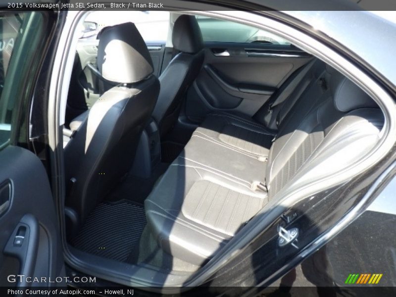 Black / Titan Black 2015 Volkswagen Jetta SEL Sedan
