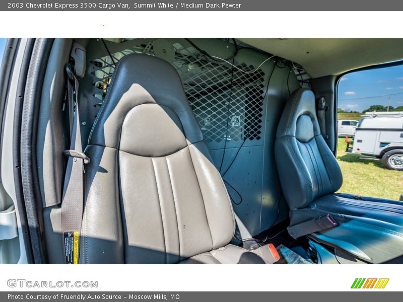 Summit White / Medium Dark Pewter 2003 Chevrolet Express 3500 Cargo Van