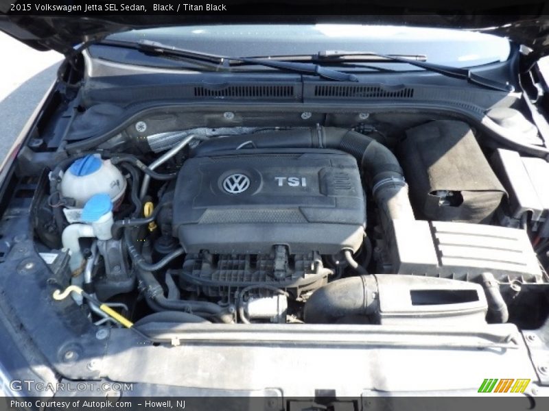 Black / Titan Black 2015 Volkswagen Jetta SEL Sedan