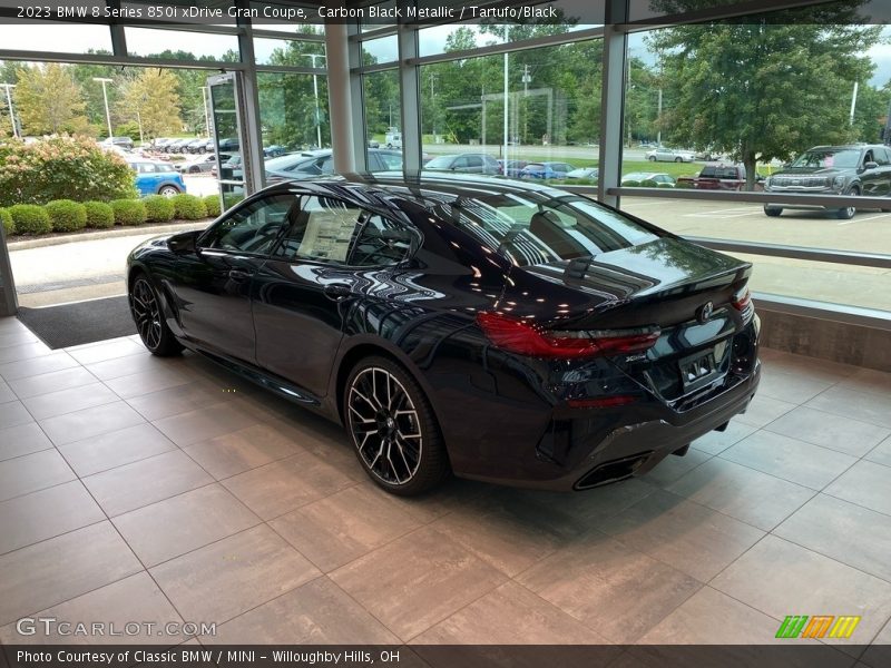 Carbon Black Metallic / Tartufo/Black 2023 BMW 8 Series 850i xDrive Gran Coupe