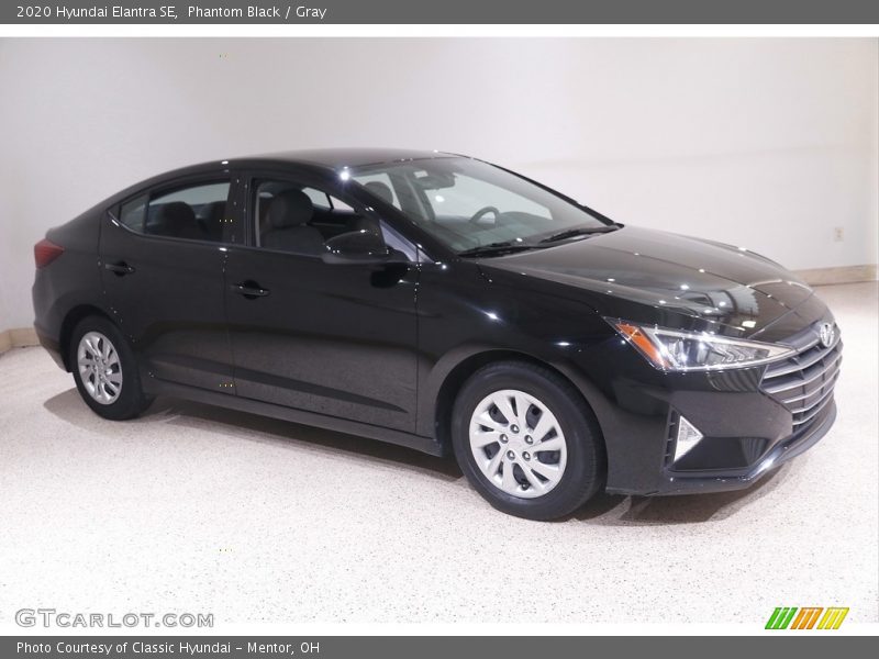 Phantom Black / Gray 2020 Hyundai Elantra SE