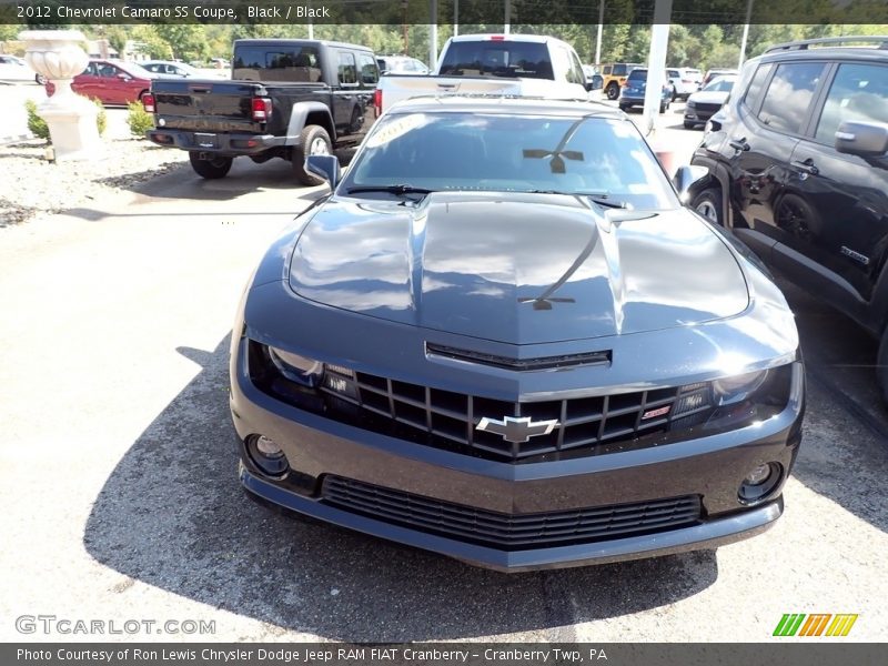 Black / Black 2012 Chevrolet Camaro SS Coupe