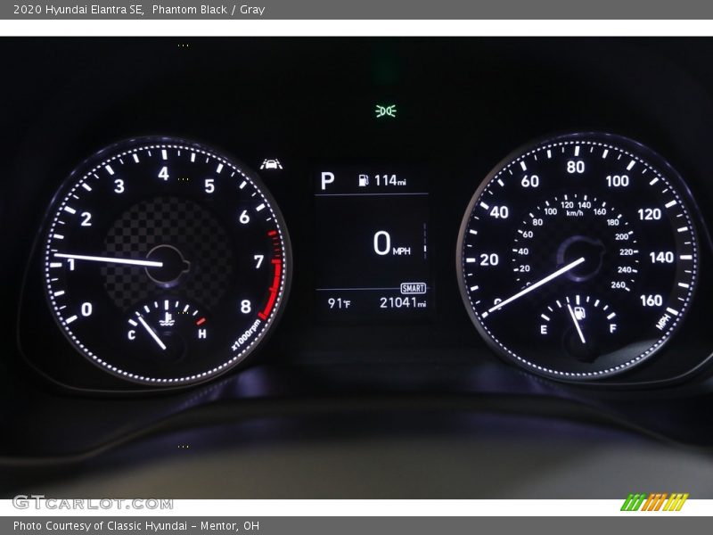 Phantom Black / Gray 2020 Hyundai Elantra SE