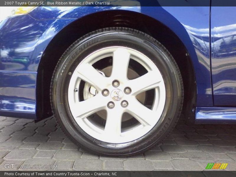 Blue Ribbon Metallic / Dark Charcoal 2007 Toyota Camry SE